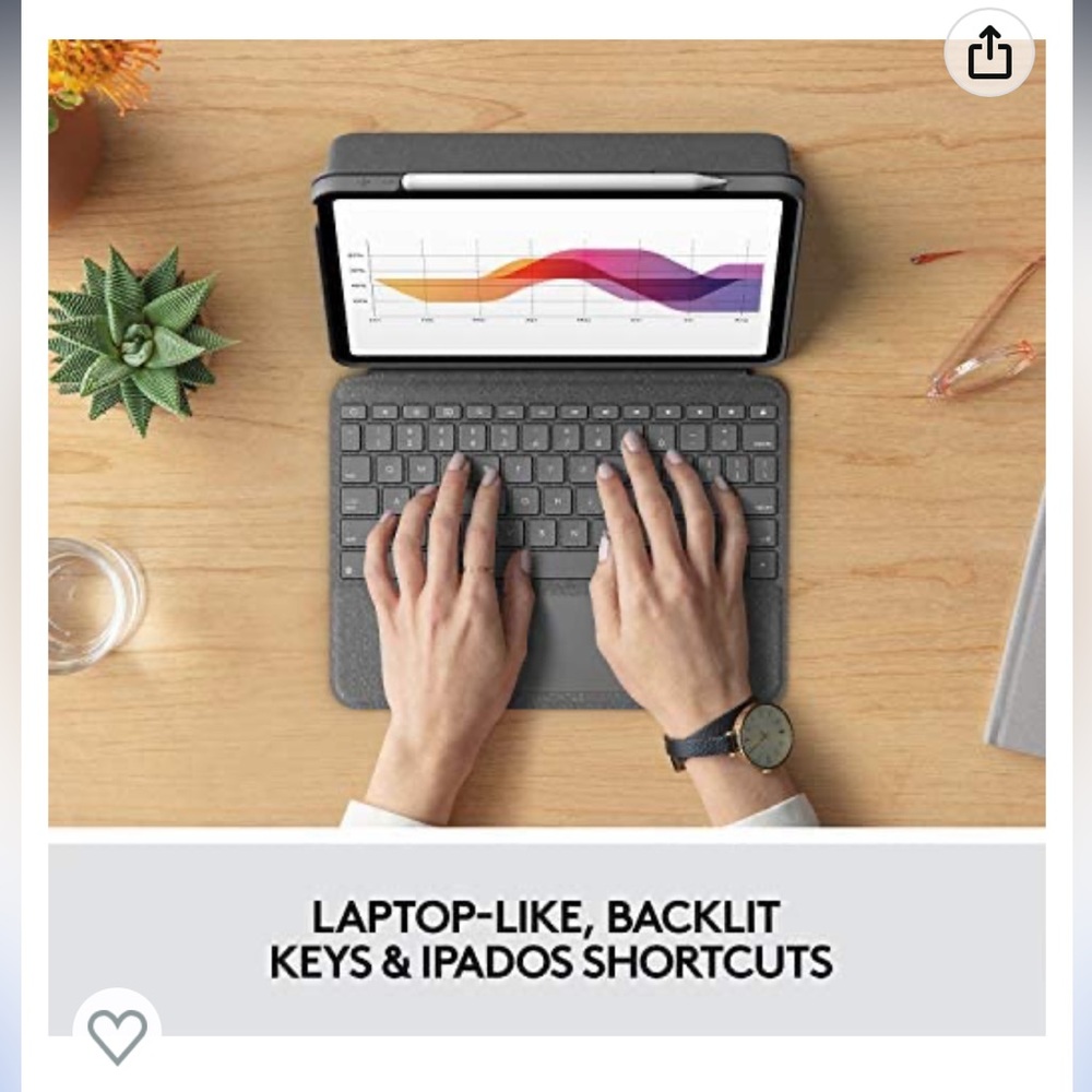 Logitech Folio Touch iPad Air Keyboard Case